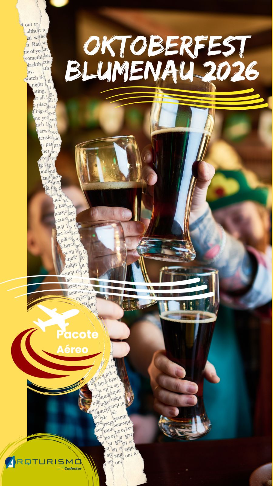 Oktoberfest Blumenau 2026 – Celebre a Tradição com Arqturismo